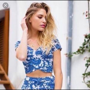 Show Me Your Mumu Antigua Stretch Miami Crop Top